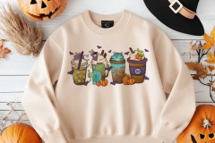 Halloween Themed Shirt Mockup Design