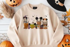 Halloween Themed Shirt Mockup Design