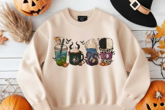 Halloween Themed Shirt Mockup Design