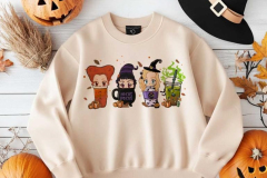 Halloween Themed Shirt Mockup Design