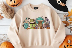 Halloween Themed Shirt Mockup Design