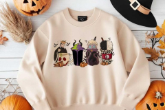 Halloween Themed Shirt Mockup Design