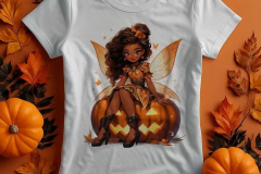 Halloween Themed Shirt Mockup Design