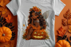 Halloween Themed Shirt Mockup Design