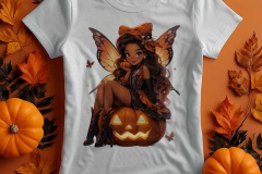 Halloween Themed Shirt Mockup Design