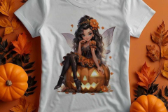 Halloween Themed Shirt Mockup Design