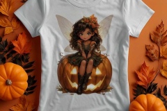 Halloween Themed Shirt Mockup Design