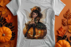 Halloween Themed Shirt Mockup Design