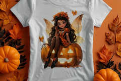 Halloween Themed Shirt Mockup Design