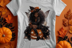 Halloween Themed Shirt Mockup Design