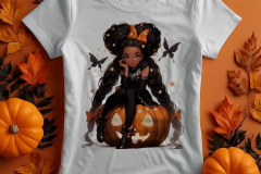 Halloween Themed Shirt Mockup Design