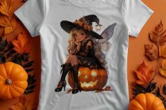 Halloween Themed Shirt Mockup Design