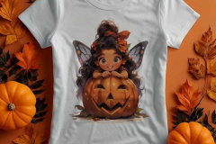 Halloween Themed Shirt Mockup Design