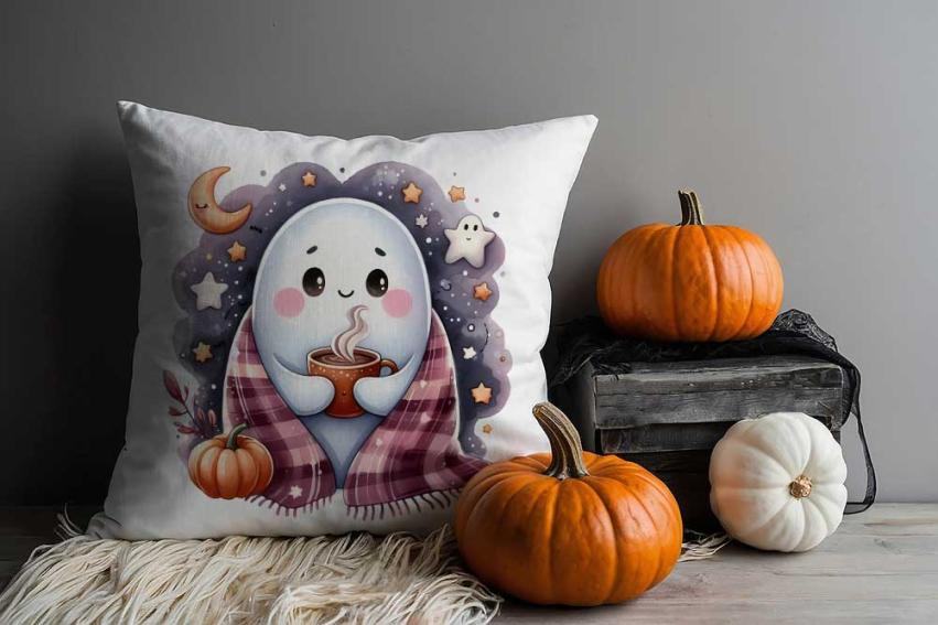 28 Plantillas PNG, Happy Halloween, cute, con Mockups