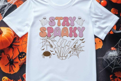 Halloween Themed Shirt Mockup Design