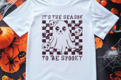 Halloween Themed Shirt Mockup Design