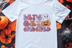 Halloween Themed Shirt Mockup Design