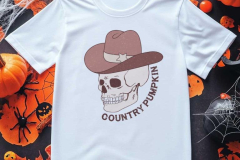 Halloween Themed Shirt Mockup Design