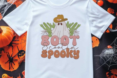 Halloween Themed Shirt Mockup Design