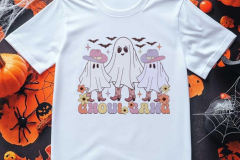 Halloween Themed Shirt Mockup Design