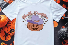 Halloween Themed Shirt Mockup Design