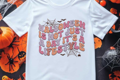 Halloween Themed Shirt Mockup Design