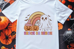 Halloween Themed Shirt Mockup Design