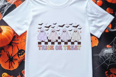 Halloween Themed Shirt Mockup Design