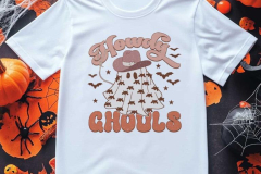 Halloween Themed Shirt Mockup Design