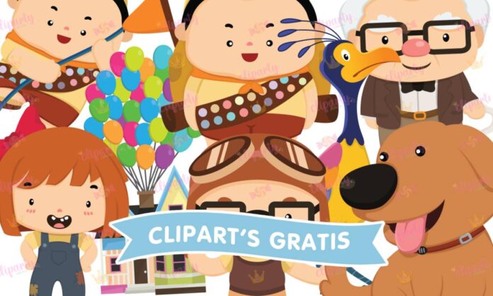 Cliparts, Peliculas, Disney, ninos, amistad, casa