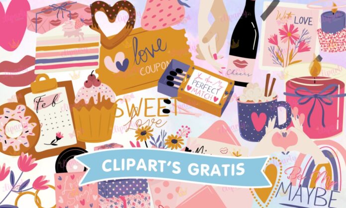 Cliparts, Amor y Amistad, manos, corazones, frases