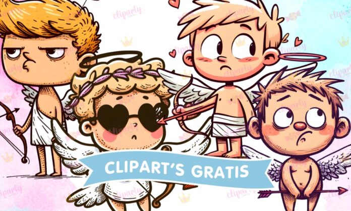 Cliparts, Amor y Amistad, San Valentin, cupido