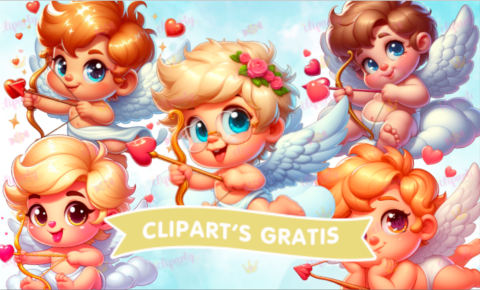 Cliparts, Amor y Amistad, cupido, san valentin