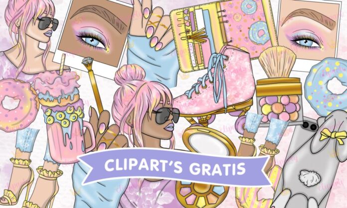 Cliparts, Dia de la Mujer, fashion, sweet