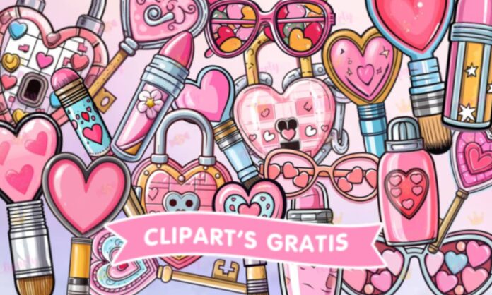 Cliparts, Objetos, cosmeticos, cute