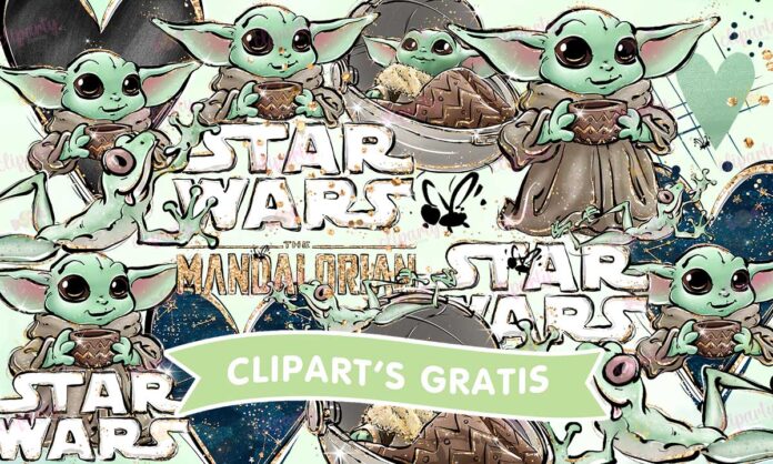 Cliparts, Serie, Personajes, star wars, glitter, papeles