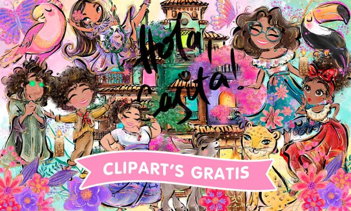 Cliparts, Peliculas, Encanto, glitter