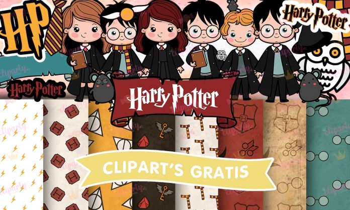 Cliparts, Peliculas personajes, Harry Potter, papeles