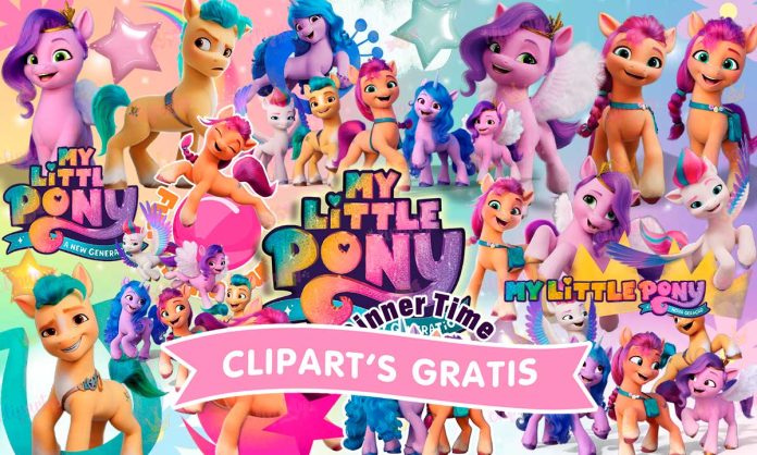 Cliparts, Caricaturas, My Little Pony, personajes