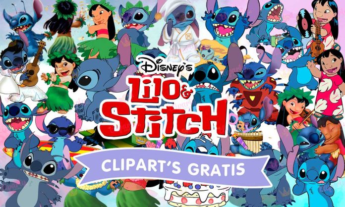 Cliparts, Peliculas, Lilo y Stitch, personajes