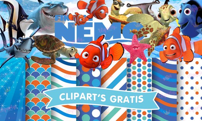 Cliparts, Peliculas, Buscando a Nemo, papeles